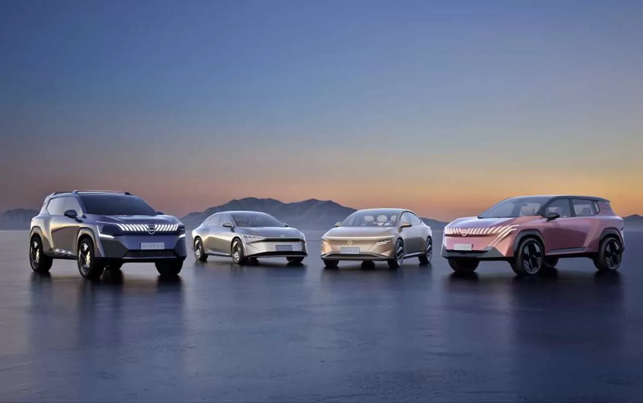 Carros elétricos e futuristas no Salão do Automóvel de Pequim